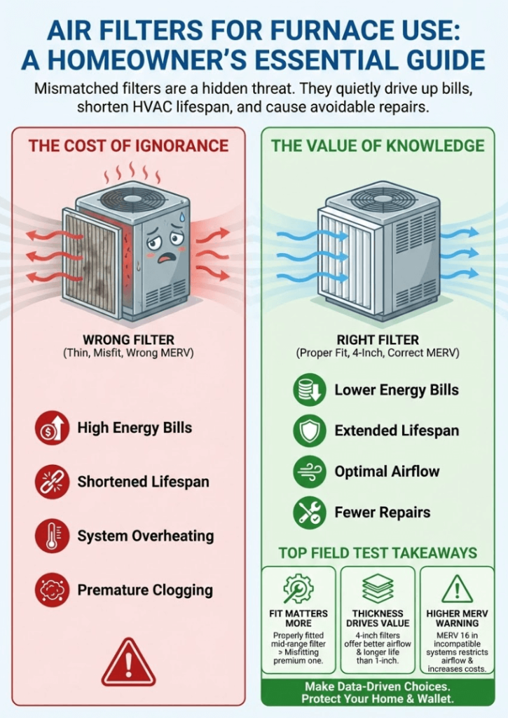 Air Filters for Furnace Use: What Every Homeowner Should Know 2 Infograhic of Air Filters for Furnace Use: What Every Homeowner Should Know