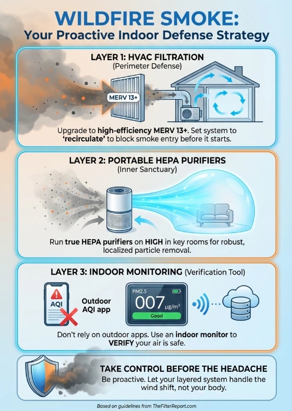 Why Do My Headaches Get Worse When the Wind Shifts During Wildfires? 2 Infographic of "Why Do My Headaches Get Worse When the Wind Shifts During Wildfires?"