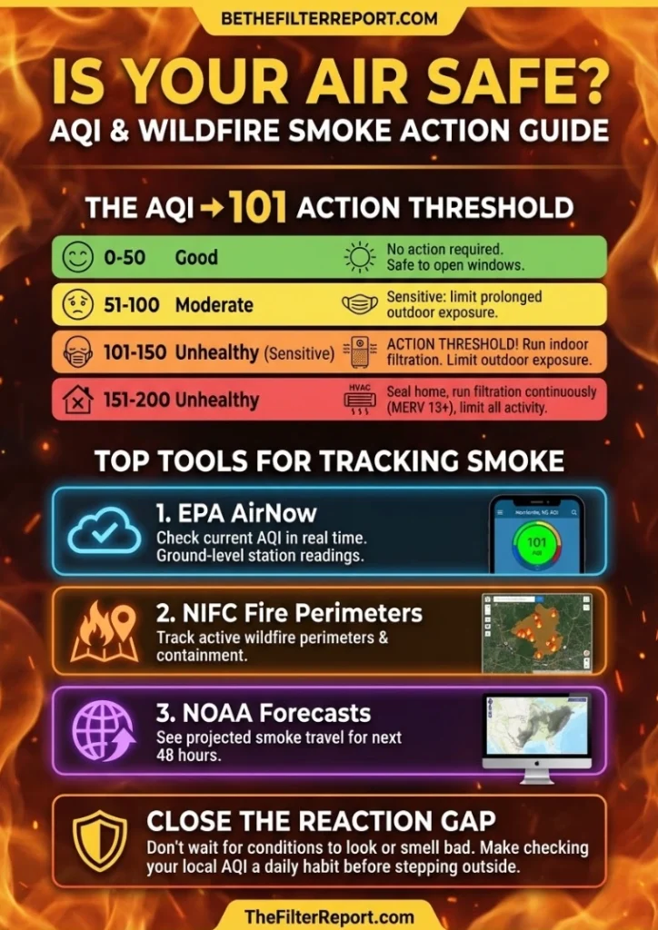 Is Your Air Safe? Real Time AQI & Wildfire Smoke Map 2 Infographic of "Is Your Air Safe? Real Time AQI & Wildfire Smoke Map"